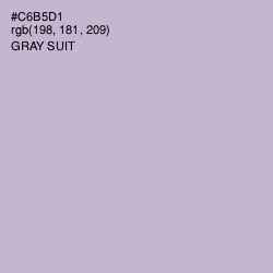 #C6B5D1 - Gray Suit Color Image